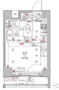 クレイシア森下ステーションサイト【5階】の間取り
