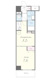 コウジーコート(東京)【4階】の間取り