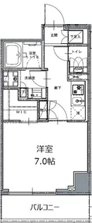 レジディア白金高輪Ⅱ【4階】の間取り