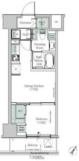 東京都江東区塩浜2丁目【マンション】の間取り