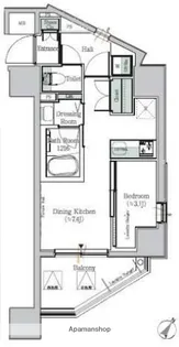 東京都江東区塩浜2丁目【マンション】の間取り