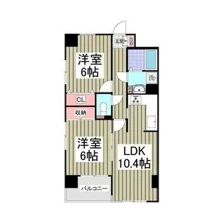 NBM【6階】の間取り