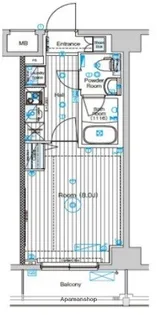 フュージョナル東墨田【1階】の間取り
