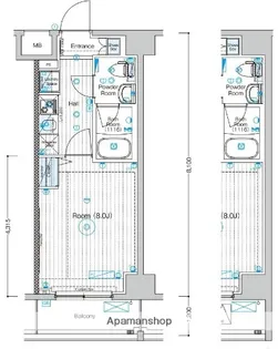 フュージョナル東墨田【2階】の間取り