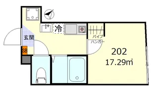 ベーネ平井【2階】の間取り