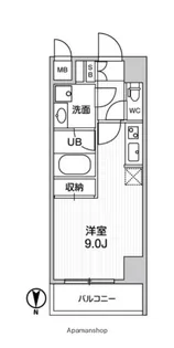 ALTERNA住吉【4階】の間取り