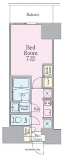 リビオメゾン南砂町【8階】の間取り