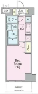 リビオメゾン南砂町【11階】の間取り