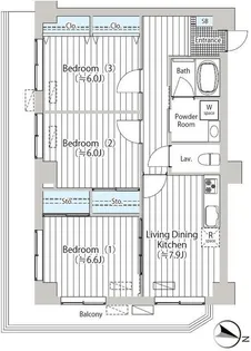 NJK MARQUIS KOISHIKAWA【2階】の間取り