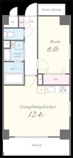 ブレイブワン【3階】の間取り