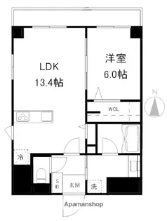 ベリエージュ門前仲町【10階】の間取り