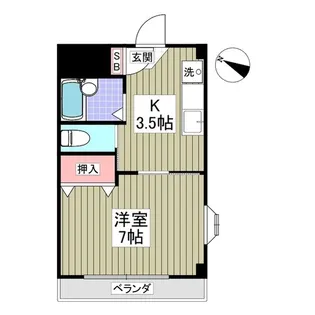 トークアボリザ【4階】の間取り