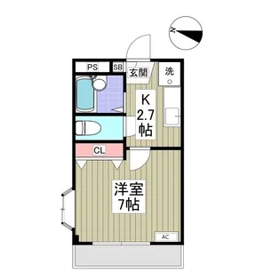 トークアボリザ【2階】の間取り