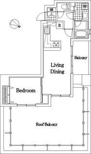 ザ・レジデンス・オブ・トーキョーH20ウエストタワー【10階】の間取り