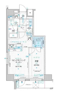 メインステージ入谷Ⅳ【10階】の間取り