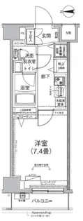 アイルリーヴァ向島【4階】の間取り