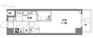 S-RESIDENCE東陽町feliz【6階】の間取り