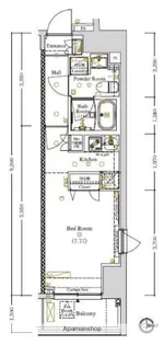 ARKMARK蔵前【2階】の間取り