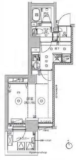 RELUXIA CITY森下【3階】の間取り