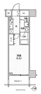 ステージグランデ錦糸町Ⅱ【2階】の間取り