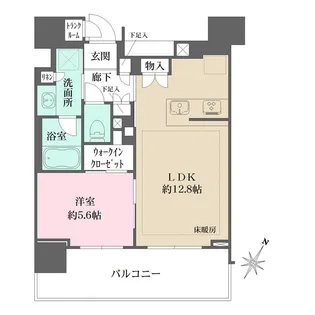 BRILLIA TOWER 有明 MID CROSS【29階】の間取り