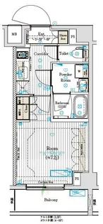 ブライズフォルム墨田【2階】の間取り