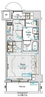 ブライズフォルム墨田【4階】の間取り