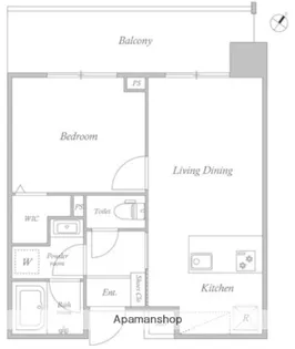 RIDGE豊洲【3階】の間取り