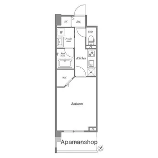 RIDGE豊洲【7階】の間取り