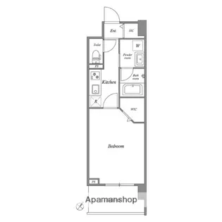 RIDGE豊洲【7階】の間取り