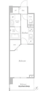 RIDGE豊洲【6階】の間取り