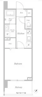 RIDGE豊洲【9階】の間取り