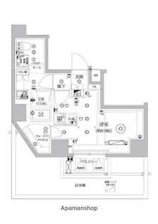 セジョリ東陽町【5階】の間取り