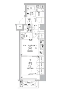セジョリ東陽町【7階】の間取り