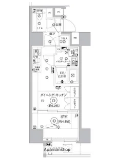 セジョリ東陽町【4階】の間取り
