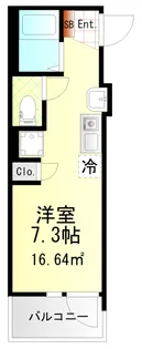 ルネコート京成小岩【2階】の間取り