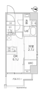 SYFORME木場Ⅱ【5階】の間取り