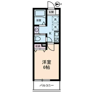 グランドール西尾久【2階】の間取り