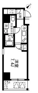 アリカ向島【7階】の間取り