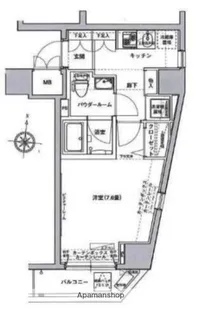 アイル両国【8階】の間取り