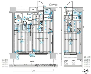 フュージョナル東墨田【7階】の間取り