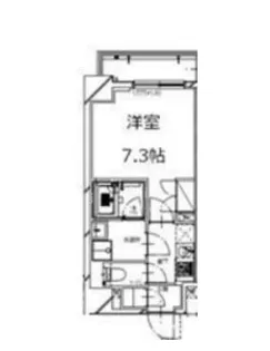 SーRESIDENCE月島【5階】の間取り