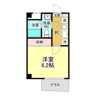 MKM根岸【3階】の間取り