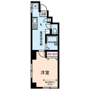 レジェンド森下【4階】の間取り