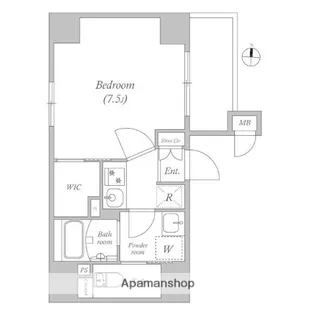 ルネサンスコート錦糸町【6階】の間取り