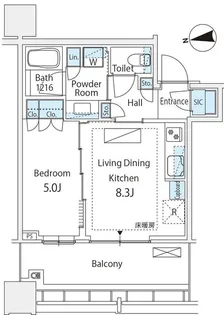 SHIROKANE THE SKY E棟【9階】の間取り