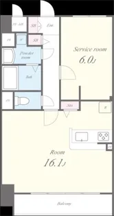 プリマヴェーラ(東京)【1階】の間取り