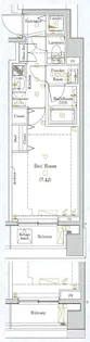 DIPS日暮里2【3階】の間取り