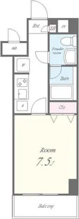 豊洲ステーションレジデンス【3階】の間取り
