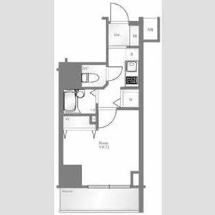 SYNEX HONーKOMAGOME【2階】の間取り